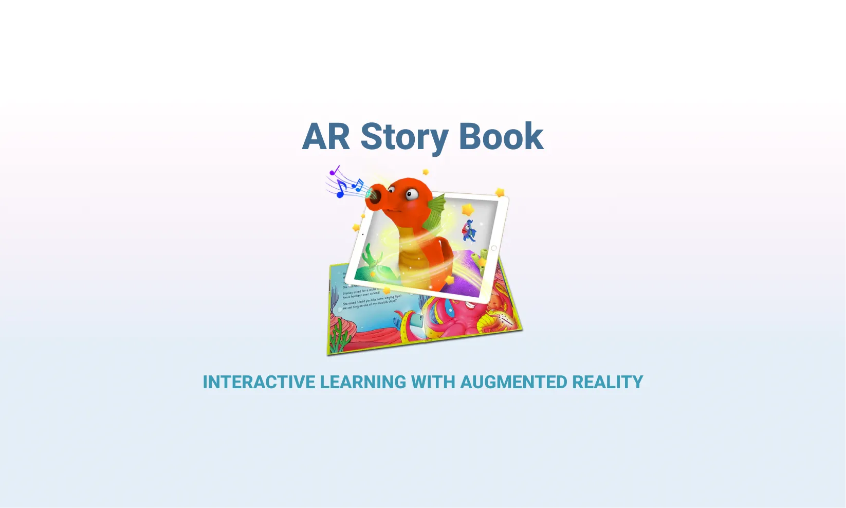 AR Story Book Mockup
